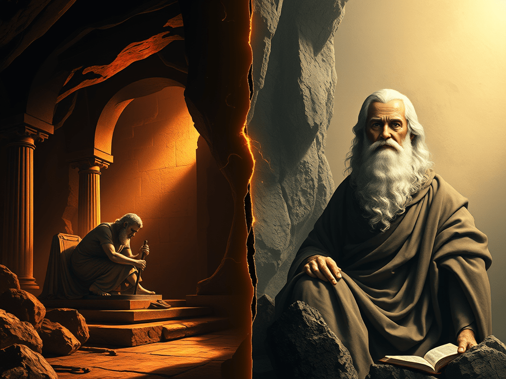 What led Plato and Kanto to Their Ideas?