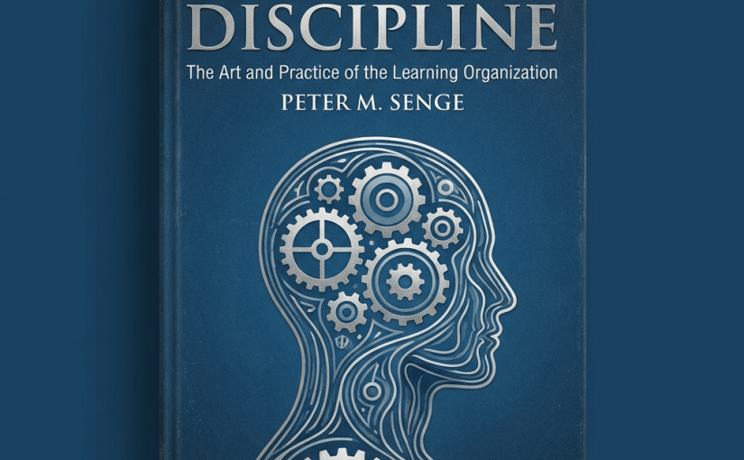 Book cover: THE FIFTH DISCIPLINE, The Art and Practice of the Learning Organization, PETER M. SENGE.
